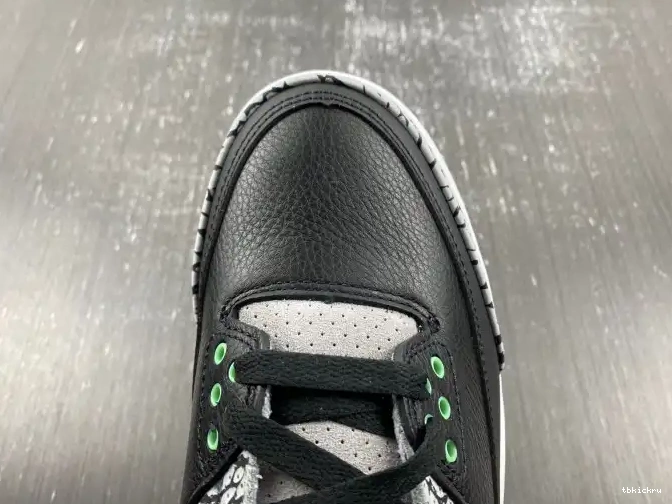 Reps TBkick Glow Green Jordan CT8532-031 Air 3 0508